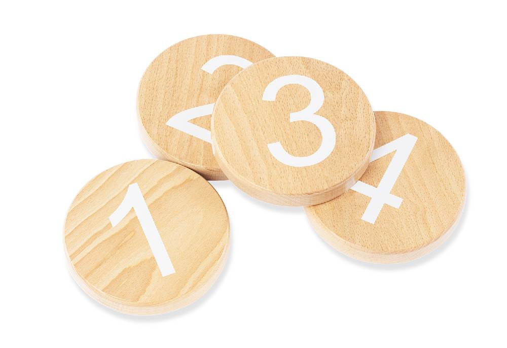 Pinolino Balance Steine mit Zahlen 'Kari', 4-tlg