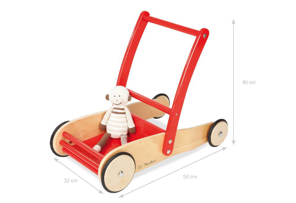 Pinolino Lauflernwagen 'Uli', rot Valentinstagsangebot