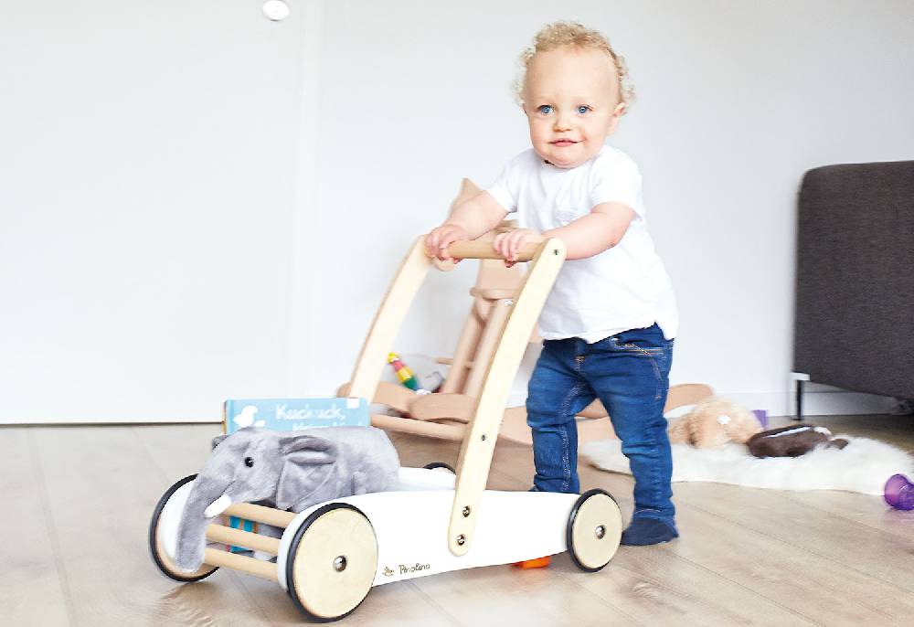 Pinolino Lauflernwagen 'Uli', weiß Jubiläumsangebot