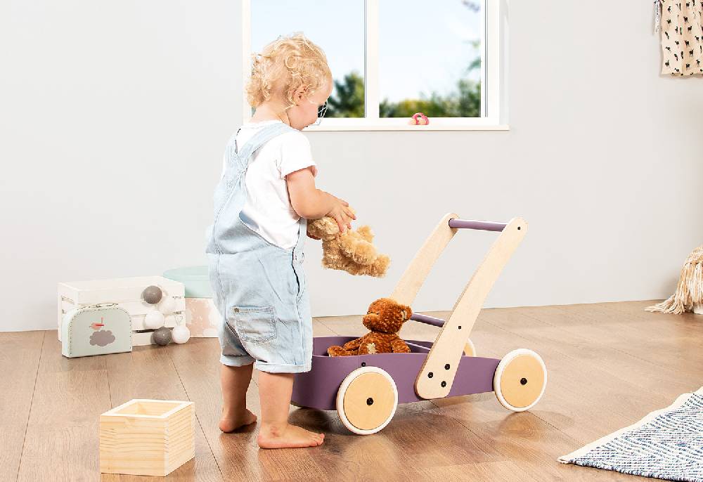 Pinolino Lauflernwagen 'Fiete', brombeer Neueste Mode