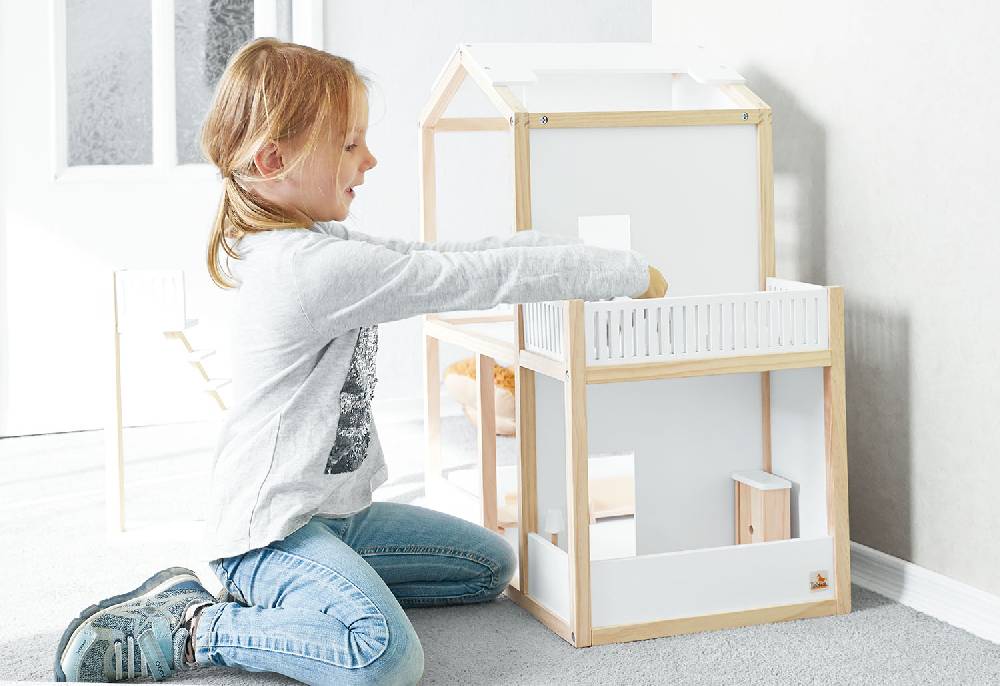 Pinolino Puppenhaus 'Ida', weiß Super Sparpreis