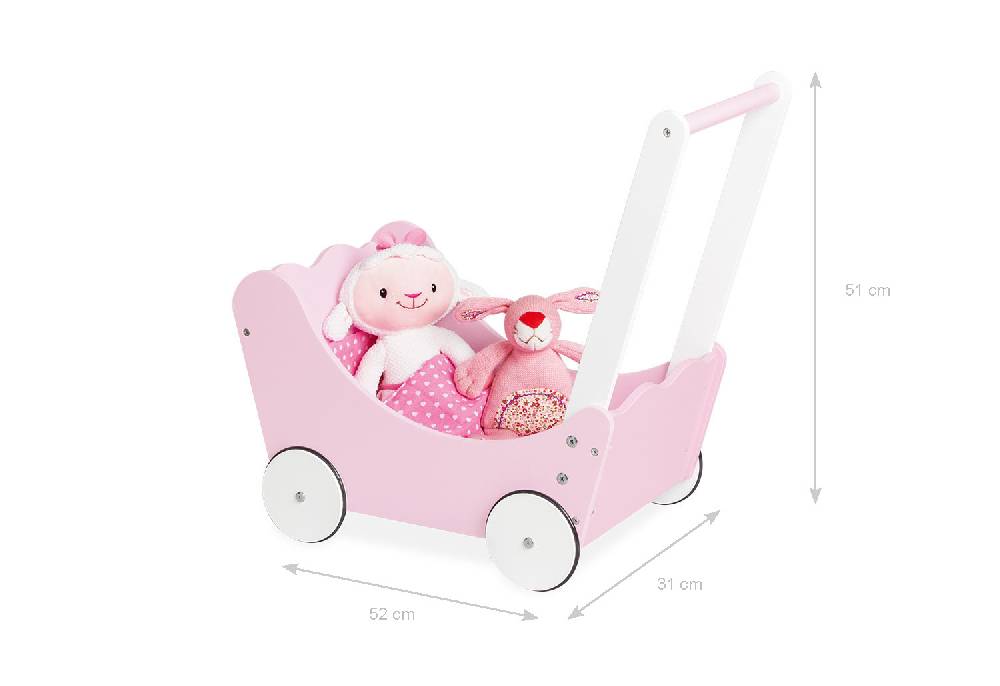 Pinolino Puppenwagen 'Jasmin', 4-tlg Begrenzte Freigabe