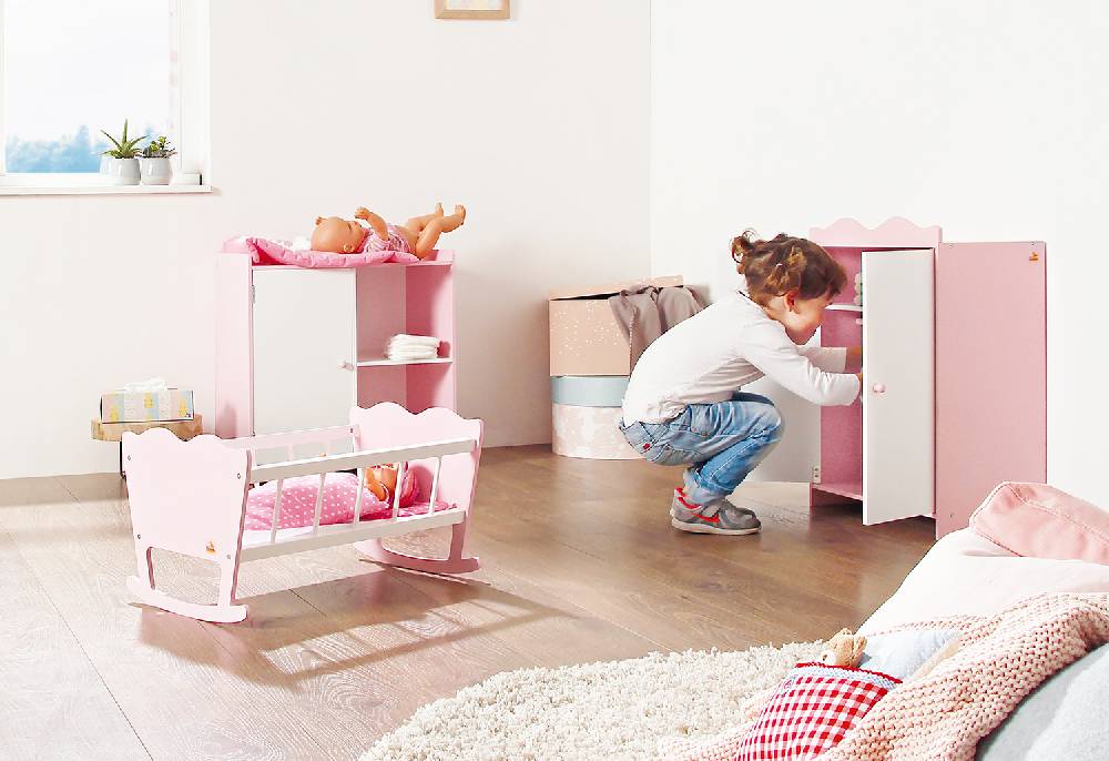 Pinolino Puppenschrank 'Jasmin', 4-tlg JETZT KAUFEN