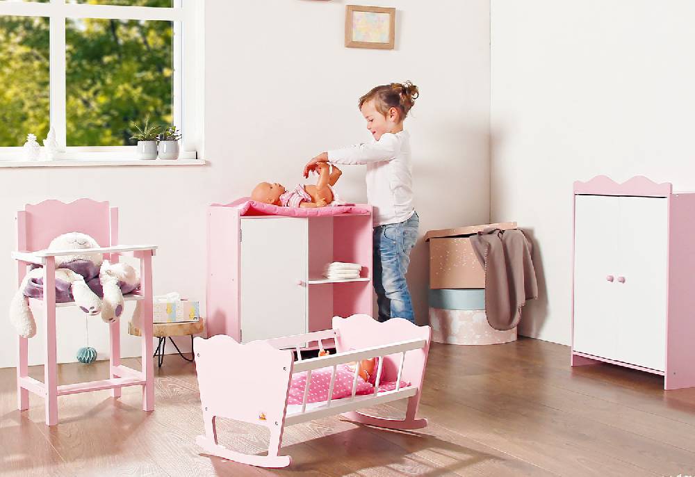 Pinolino Puppenschrank 'Jasmin', 4-tlg JETZT KAUFEN
