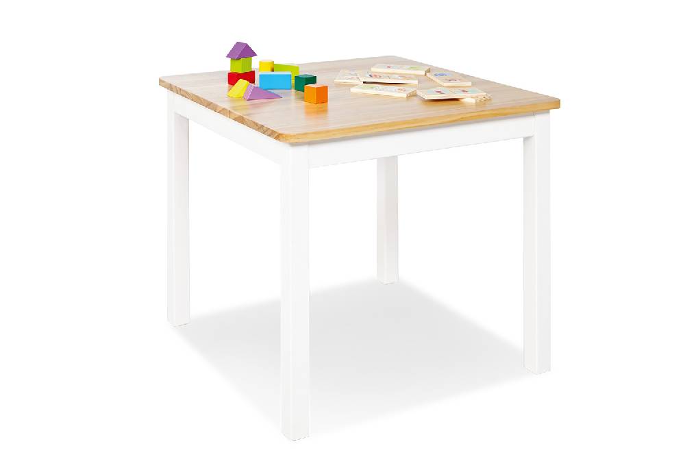 Pinolino Kindertisch 'Fenna', weiß/natur
