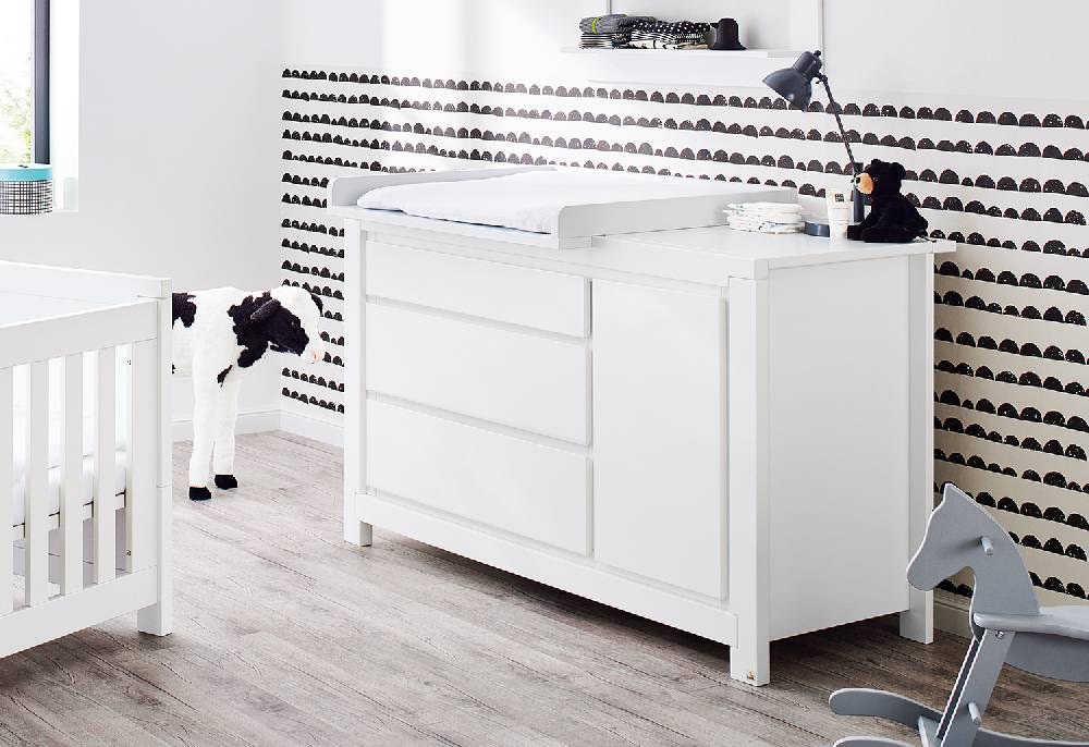 Pinolino Wickelkommode 'Milk' extrabreit - Auslaufartikel Top Angebot