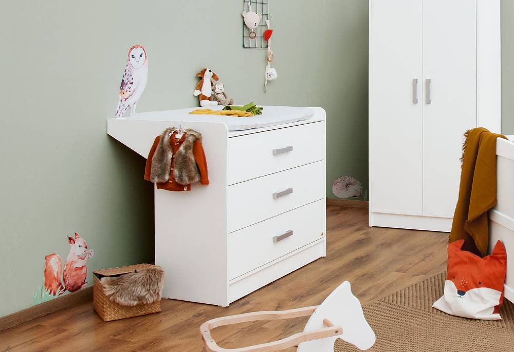 Pinolino Wickelkommode 'Viktoria' breit - Auslaufartikel Blitzangebot