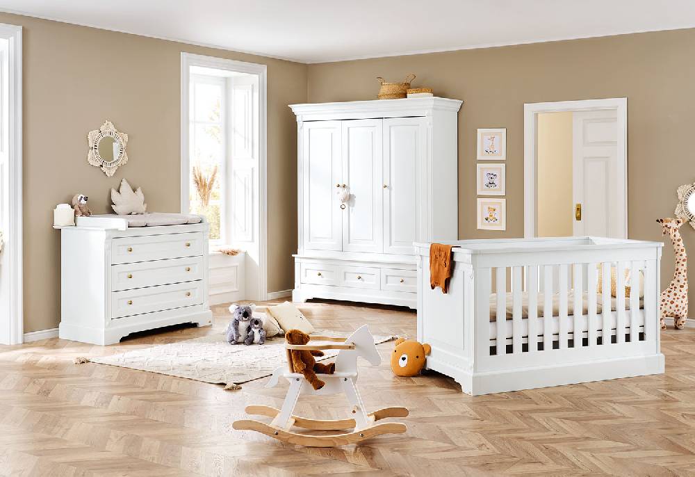 Pinolino Limited Edition -Kinderzimmer-Set 'Emilia Gold' breit groß, 3-tlg. - Auslaufartikel