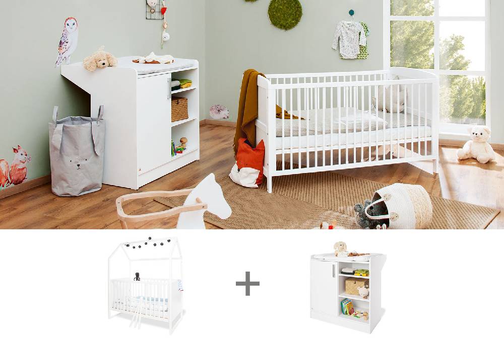 Pinolino Kinderzimmer-Set 'Hilda & Viktoria', 2-tlg. - Auslaufartikel