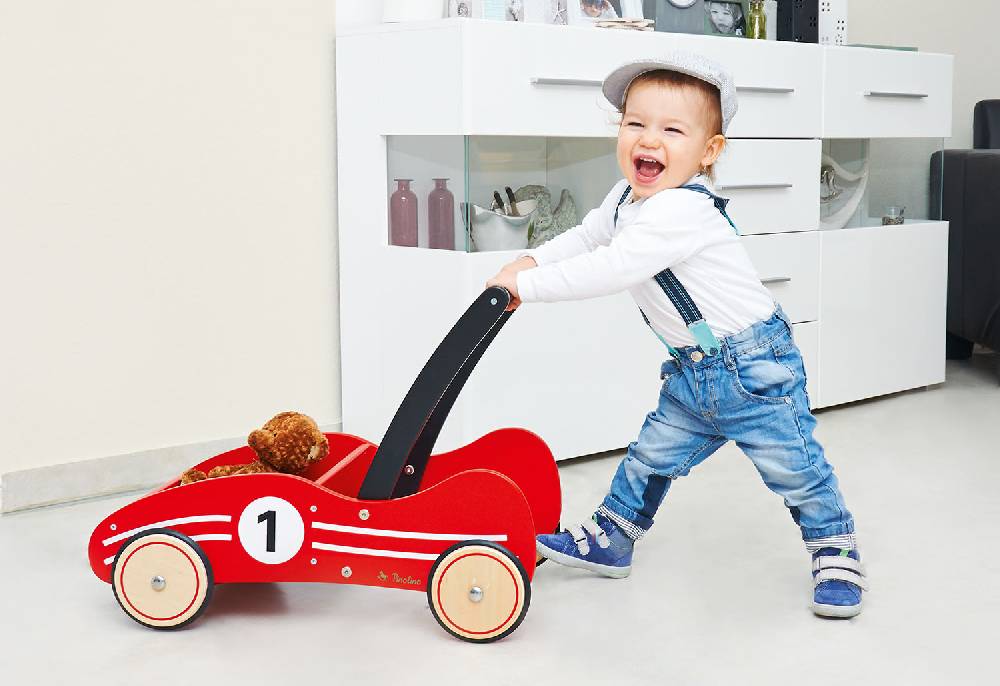 Pinolino Lauflernwagen 'Kimi', rot - Auslaufartikel Kostenlose Rückgabe