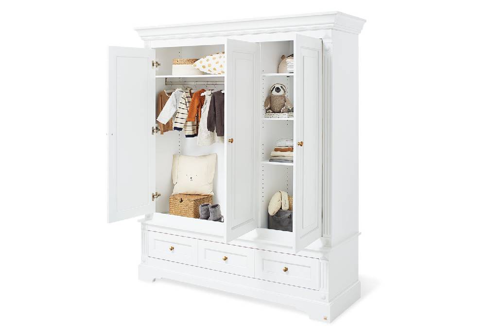 Pinolino Limited Edition - Kleiderschrank 'Emilia Gold' groß - Auslaufartikel Angebote