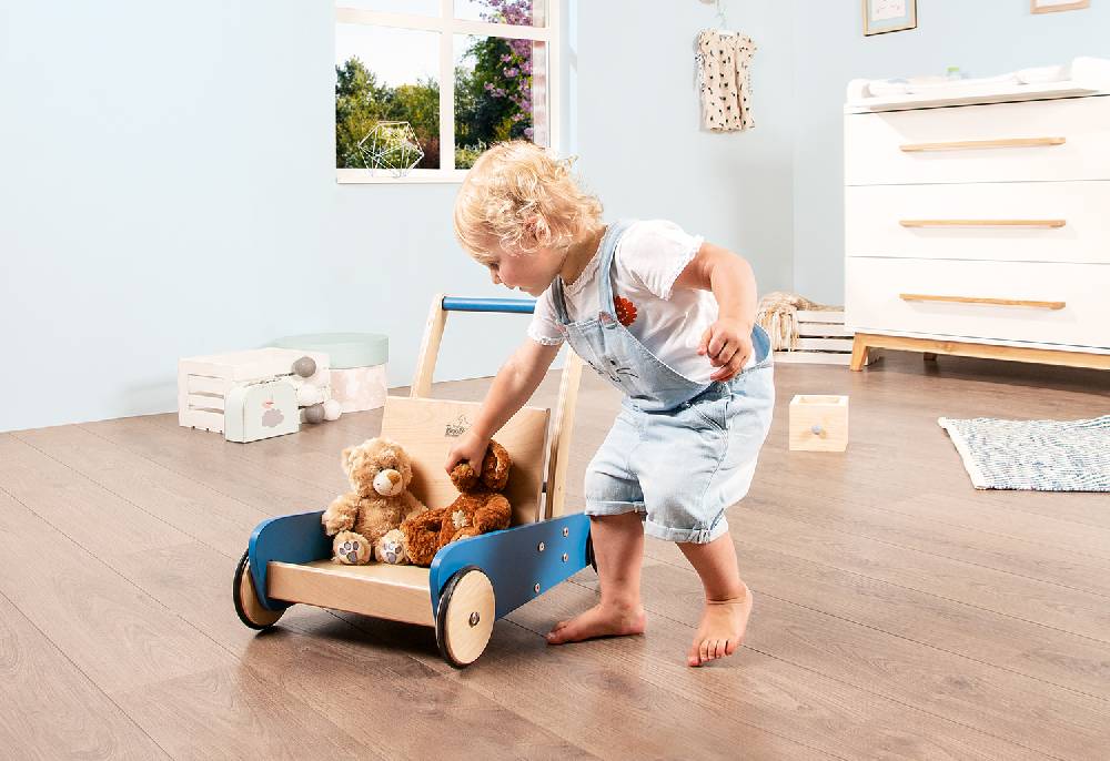 Pinolino Lauflernwagen 'Mats', blau - Schnäppchenartikel Begrenztes Angebot