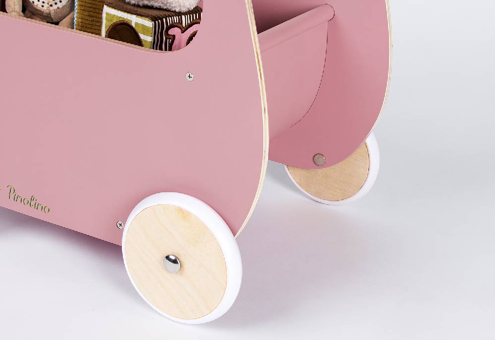 Pinolino Puppenwagen 'Mette', rosa - Auslaufartikel Blitzangebot