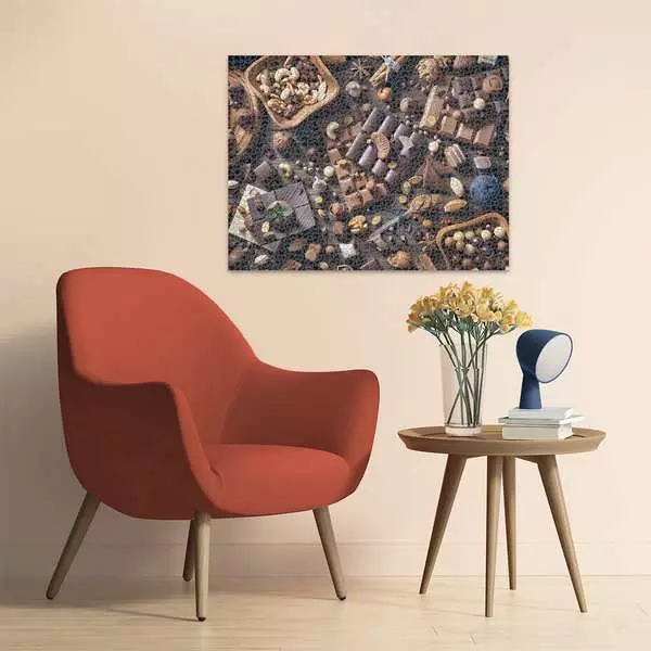 Ravensberger Matratzen Puzzle 2000 Teile - Schokoladenparadies Speichern exportieren