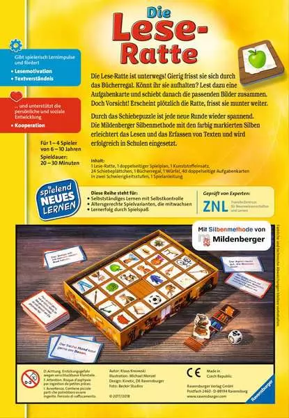 Ravensberger Matratzen Die Lese-Ratte - Kinderspiel ab 6 Jahren Im Verkauf