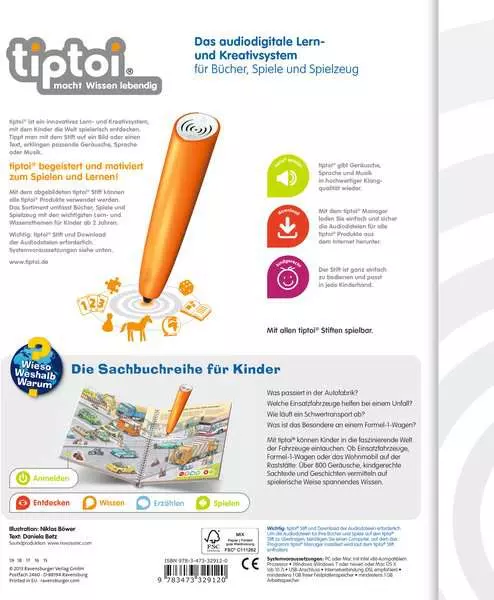 Ravensberger Matratzen tiptoi® Wieso? Weshalb? Warum? Die Welt der Fahrzeuge 50% Rabatt für begrenzte Zeit