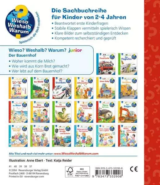 Ravensberger Matratzen Ravensburger Wieso? Weshalb? Warum? junior, Band 1: Der Bauernhof Rabatte dieses Monats