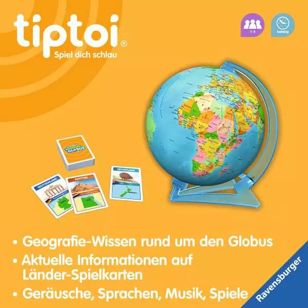 Ravensberger Matratzen tiptoi® Der interaktive Wissens-Globus Outlet