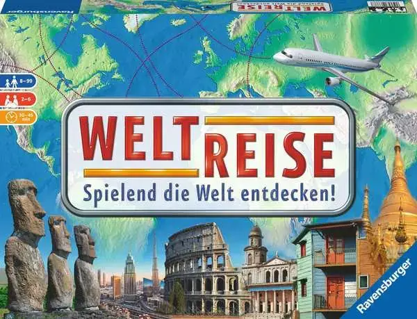 Ravensberger Matratzen Weltreise - Spiel ab 8 Jahren