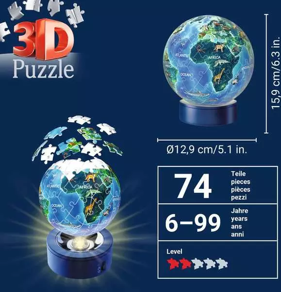 Ravensberger Matratzen Ravensburger Nachtlicht Erde bei Nacht Fabrikpreis