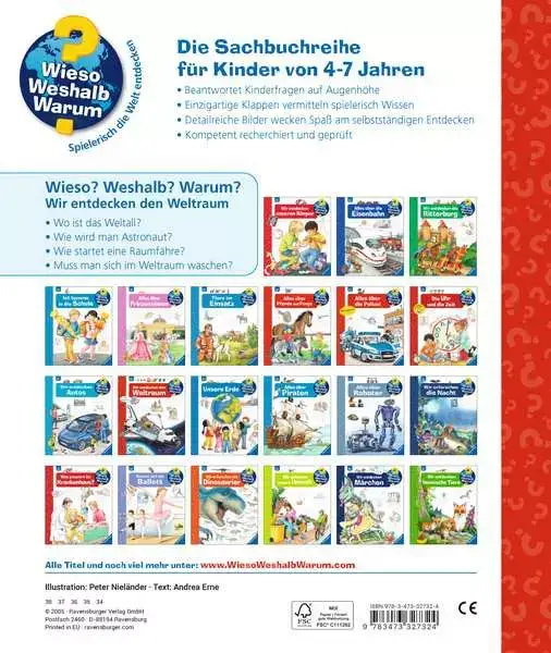 Ravensberger Matratzen Ravensburger Wieso? Weshalb? Warum?, Band 32: Wir entdecken den Weltraum Sonderangebot