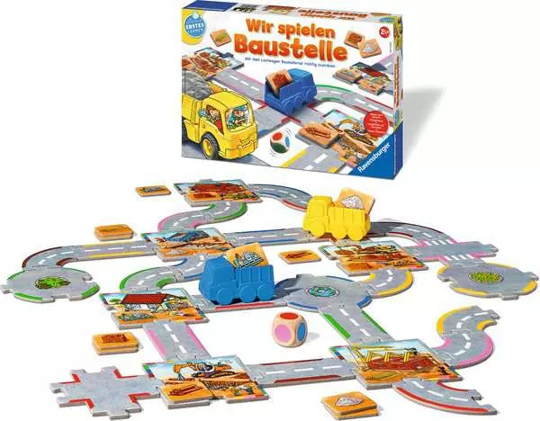 Ravensberger Matratzen Wir spielen Baustelle - Lernspiel ab 2.5 Jahren Preisnachlass