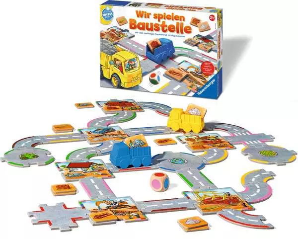 Ravensberger Matratzen Wir spielen Baustelle - Lernspiel ab 2.5 Jahren Preisnachlass
