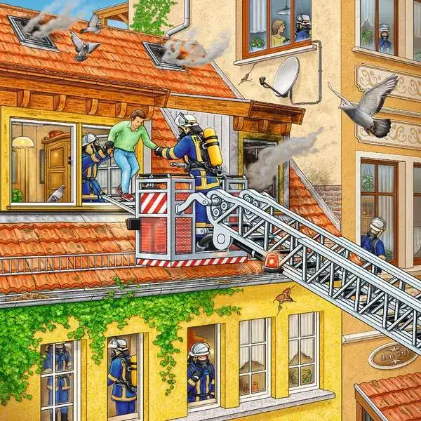 Ravensberger Matratzen Kinderpuzzle ab 5 Jahren - Feuerwehreinsatz - 49 Teile Cyber Monday