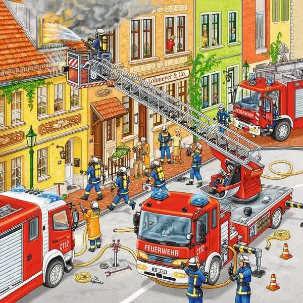 Ravensberger Matratzen Kinderpuzzle ab 5 Jahren - Feuerwehreinsatz - 49 Teile Cyber Monday