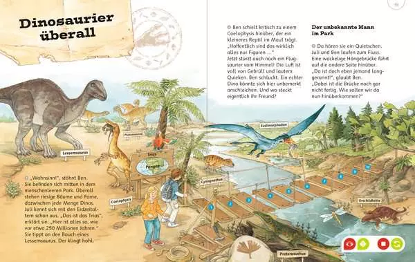 Ravensberger Matratzen tiptoi® Dinosaurier Lagerräumung