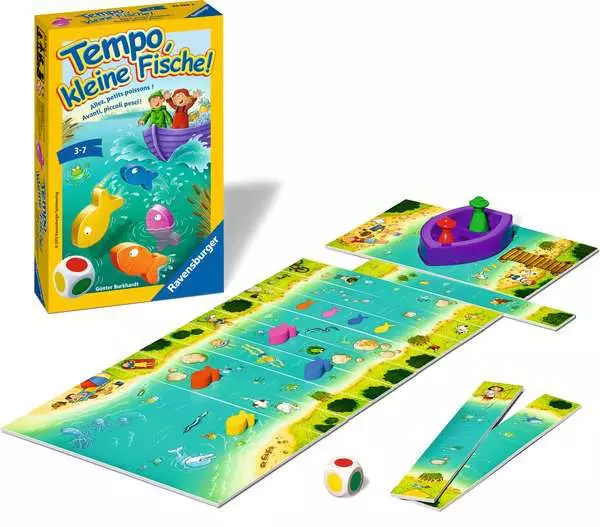 Ravensberger Matratzen Tempo, kleine Fische! - Reisespiel ab 3 Jahren Neueste Mode