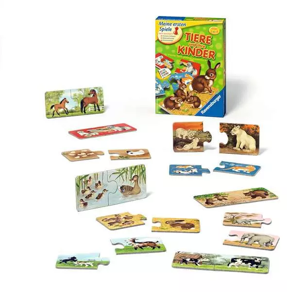 Ravensberger Matratzen Tiere und ihre Kinder - Kinderspiel ab 2 Jahren Zeitlich begrenztes Angebot