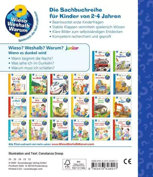 Ravensberger Matratzen Ravensburger Wieso? Weshalb? Warum? junior, Band 28: Wenn es dunkel wird Exklusive Angebote