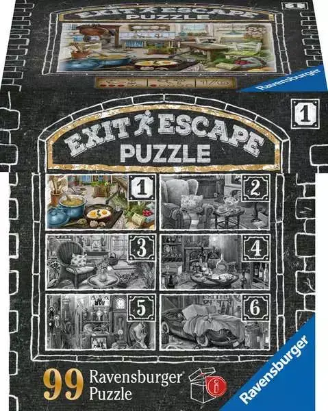 Ravensberger Matratzen Puzzle 99 Teile - Im Gutshaus Küche