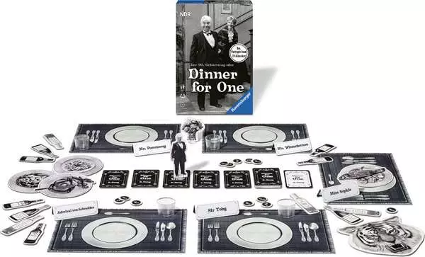 Ravensberger Matratzen Der 90. Geburtstag oder Dinner for One - Spiel ab 10 Jahren Super Sparpreis