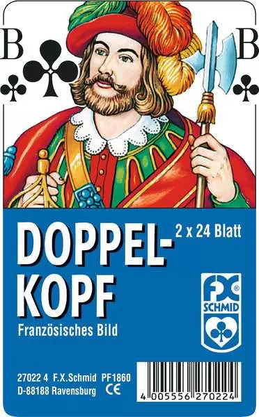Ravensberger Matratzen Doppelkopf, Französisches Bild, in Klarsicht-Box - Kartenspiel ab 8 Jahren Wochenangebot