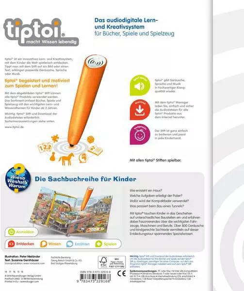 Ravensberger Matratzen tiptoi® Wieso? Weshalb? Warum? Komm mit auf die Baustelle Bis zu 50% Rabatt