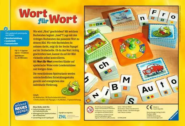 Ravensberger Matratzen Wort für Wort - Kinderspiel ab 6 Jahren Vierteljährliche Förderung