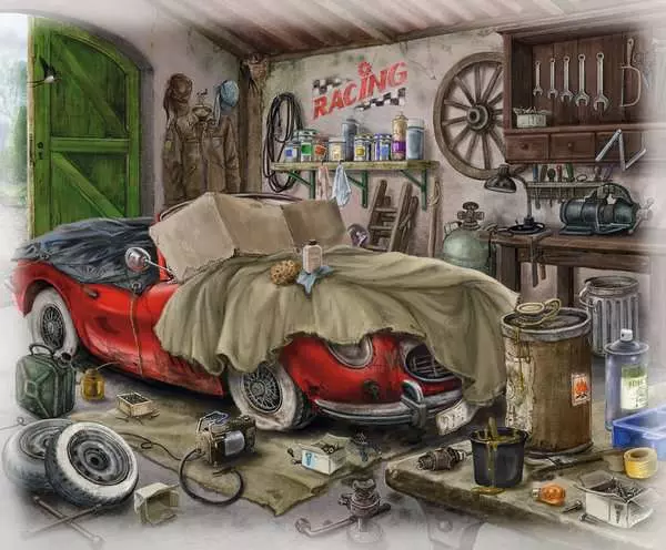 Ravensberger Matratzen Puzzle 99 Teile - Im Gutshaus Garage Clearance-Verkauf