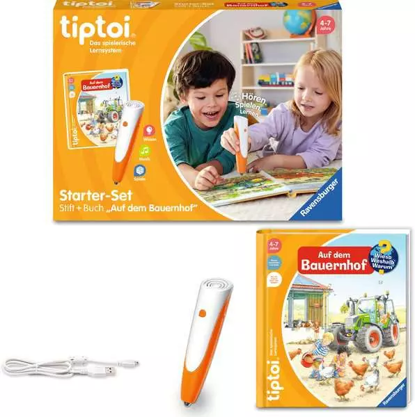 Ravensberger Matratzen tiptoi® Starter-Set: Stift und Bauernhof-Buch Kostenloser Versand international