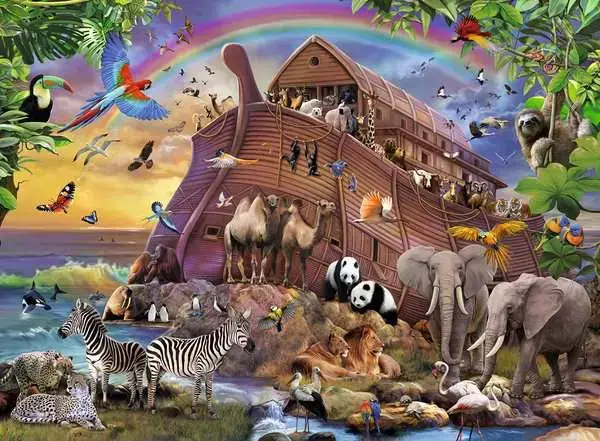 Ravensberger Matratzen Kinderpuzzle ab 7 Jahren - Unterwegs mit der Arche - 150 Teile Auslauf