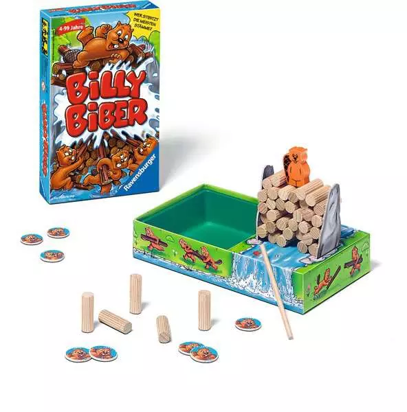 Ravensberger Matratzen Billy Biber - Reisespiel ab 4 Jahren Kostenloser Versand