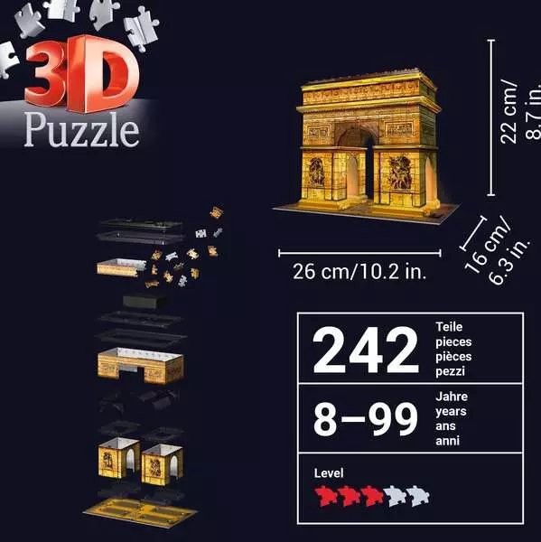 Ravensberger Matratzen Ravensburger Triumphbogen bei Nacht Begrenztes Angebot