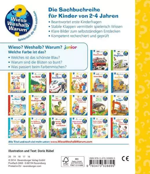 Ravensberger Matratzen Ravensburger Wieso? Weshalb? Warum? junior, Band 13: Welche Farbe ist das? Saisonschlussverkauf