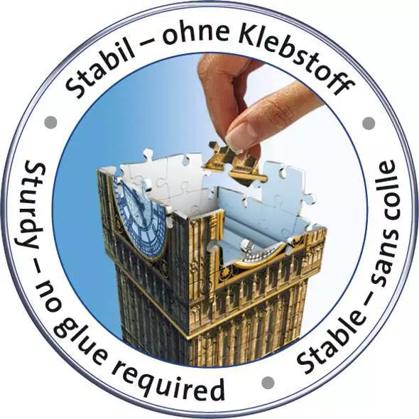 Ravensberger Matratzen 3D Puzzle Big Ben Black Friday
