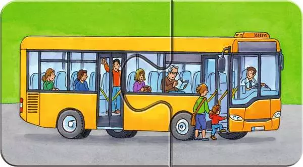 Ravensberger Matratzen Kinderpuzzle ab 2 Jahren - Einsatzfahrzeuge - 2 Teile Weihnachtsangebot