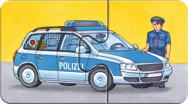 Ravensberger Matratzen Kinderpuzzle ab 2 Jahren - Einsatzfahrzeuge - 2 Teile Weihnachtsangebot