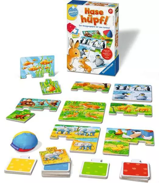 Ravensberger Matratzen Hase hüpf! - Lernspiel ab 2 Jahren Top Angebot