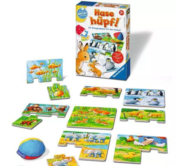 Ravensberger Matratzen Hase hüpf! - Lernspiel ab 2 Jahren Top Angebot
