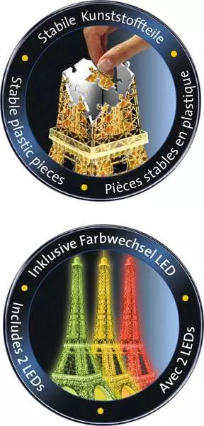 Ravensberger Matratzen Ravensburger Eiffelturm bei Nacht Begrenzte Freigabe